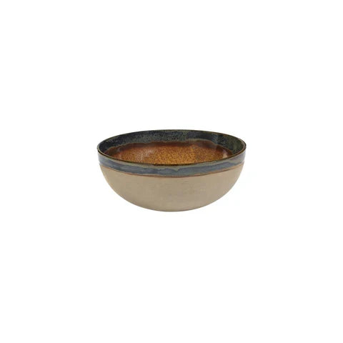 Serax Surface Round Bowl 235x95mm, 2.2lt Rusty Brown