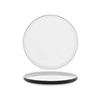 SERAXB6219104GZ - SERAX PASSE PARTOUT LOW ROUND PLATE 260x25mm BLACK GLAZED (S