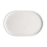 Schonwald Shiro Oval Platter Coupe 360X235X26Mm White (Sold in sets of 4)