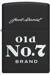 Zippo Jack Daniel's® Old #7 Black Matte