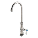 3monkeez T-3MSHG12 Stainless Steel Single Hob Mount Body with Gooseneck I 12"Spout