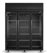Skope 3 Glass Door Upright Display Freezer 1396L