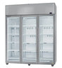 Skope SKT1500N-A-SS | 3 Glass Door | with 5 Shelves | Customisable | Upright Fridge | Display Fridge | Commercial Upright Fridge