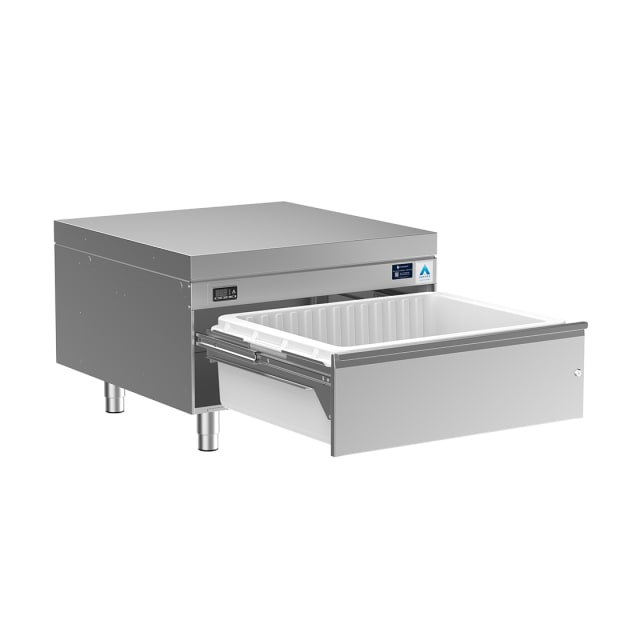Adande VCR1.LHS Single Dual erature Drawer Leg (adjustable) / Heatshield Top