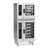 Giorik SEREST.11.0610.RO Stacked Steambox R Series Electric Combi Oven 6 on 10 x 1/1 GN with Reverse Osmosis Filter Right Hand Hinge Door