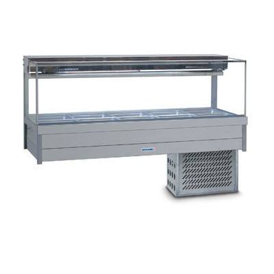 Roband SRX26RD Square Glass Refrigerated Food Display
