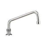 3monkeez T-3MHO12 Stainless Steel Bench Mount (No Stops) I 12" Spout