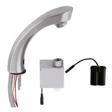 3monkeez T-3MSS-HMSTB-TV Stainless Steel Hob Mounted Sensor Tap I Battery With Temp Valve