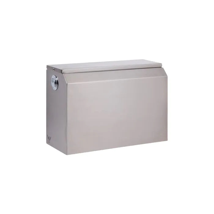 3monkeez AB-CIS-SP-SE-L Stainless Steel Side Press Cistern I Left Side Entry