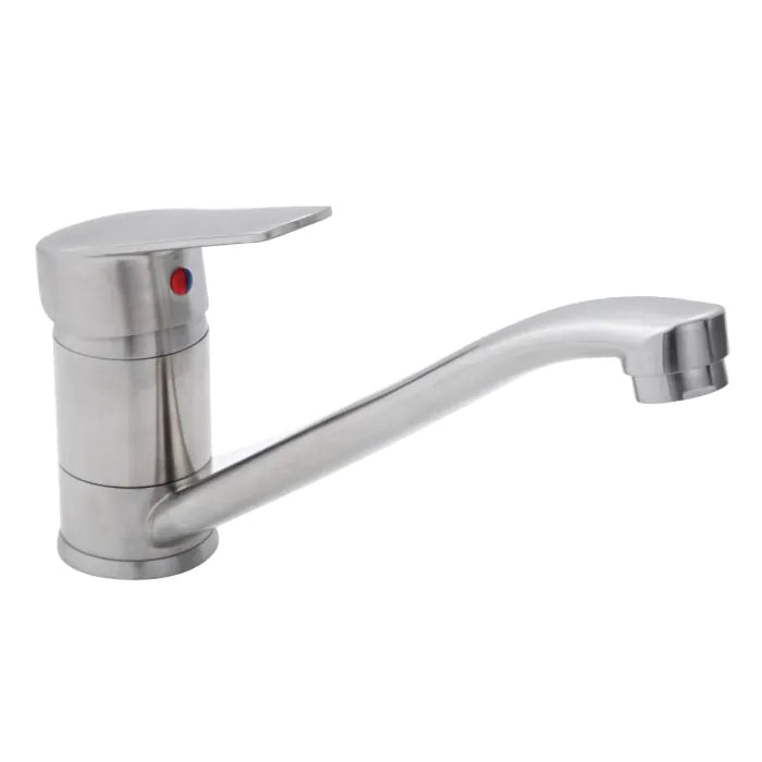 3monkeez T-3MS6MIX Stainless Steel Swivel Sink Mixer I 6 Star WELS