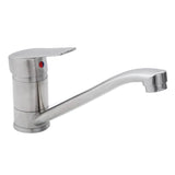 3monkeez T-3MS6MIX Stainless Steel Swivel Sink Mixer I 6 Star WELS