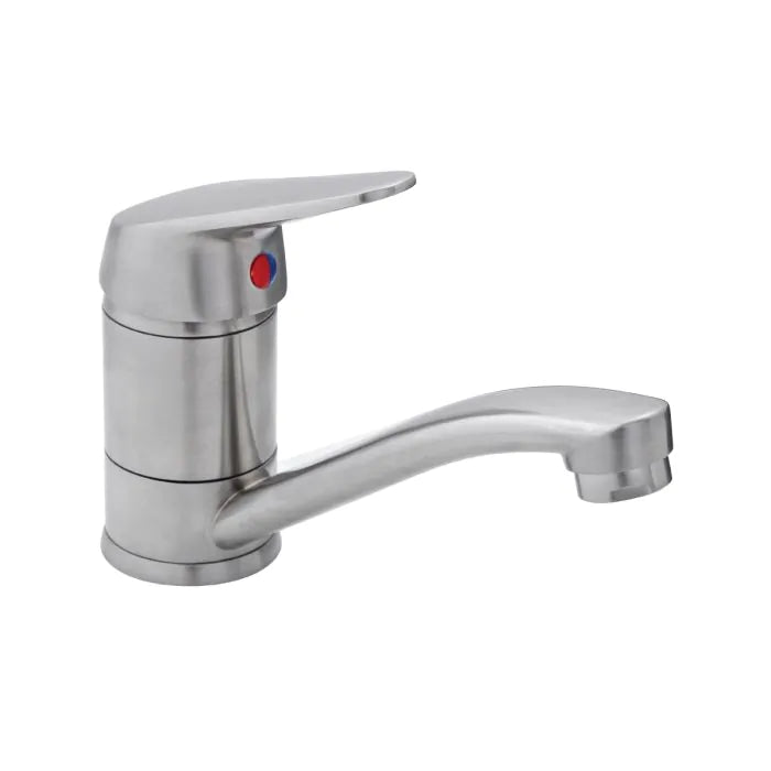 3monkeez T-3MB6MIX Stainless Steel Swivel Basin Mixer I 6 Star WELS