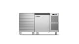 Coldline TZS09/1MC 1 Door with Drawer Pizza Preparation Counters - Without Top