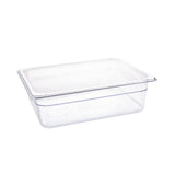 U229 - Vogue Clear Polycarbonate - GN 1/2 100mm