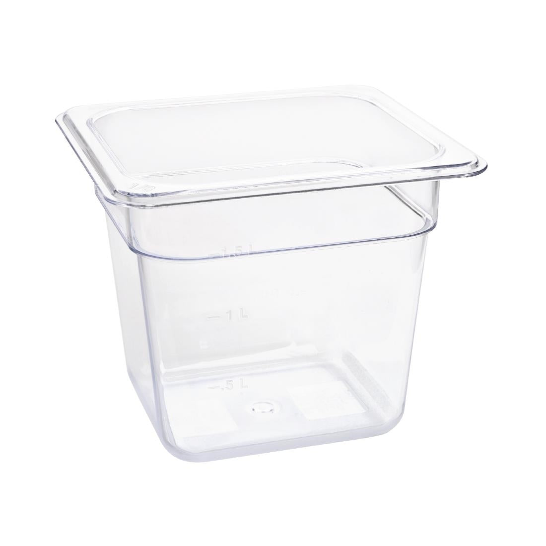 U241 - Vogue Clear Polycarbonate - GN 1/6 150mm