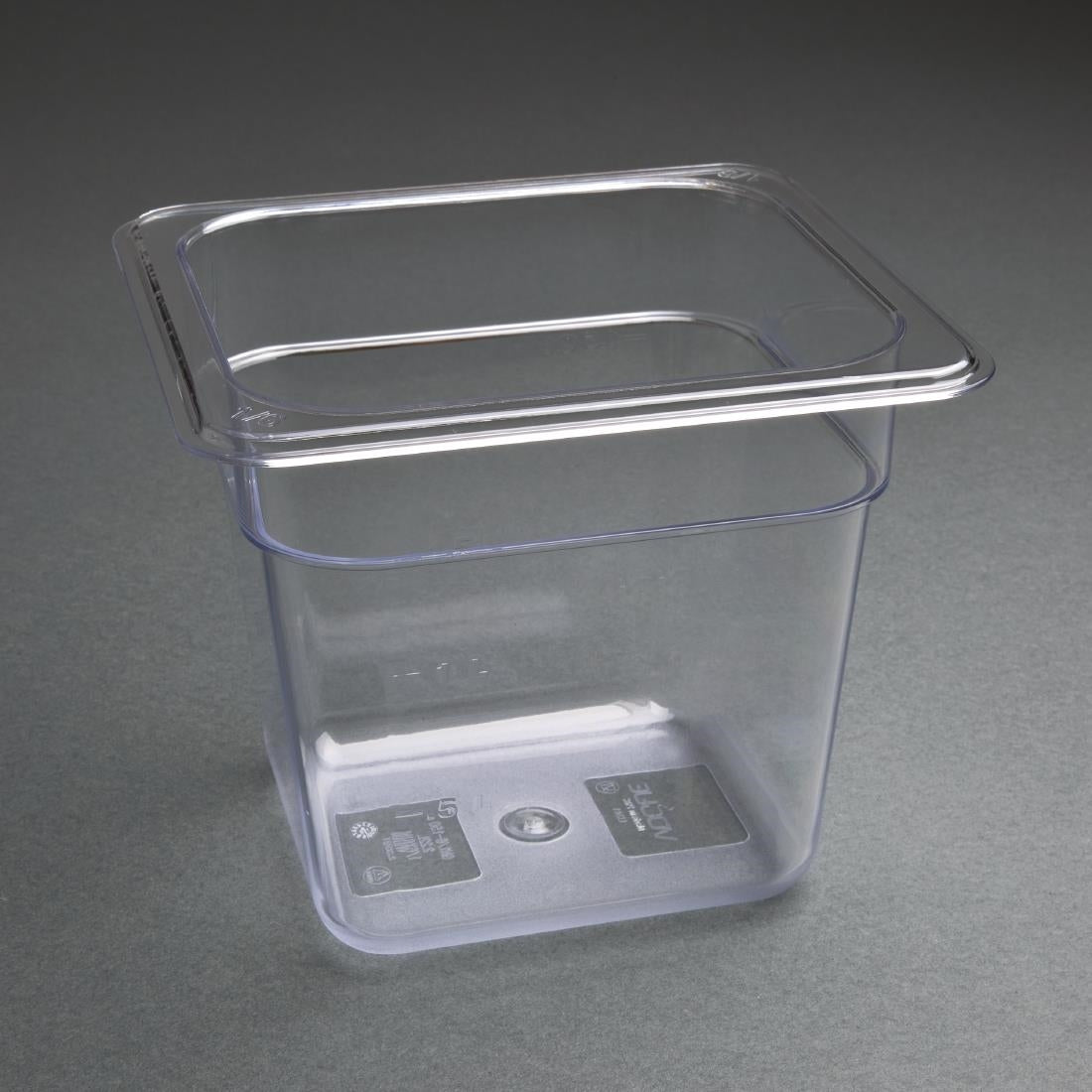 U241 - Vogue Clear Polycarbonate - GN 1/6 150mm - image 7