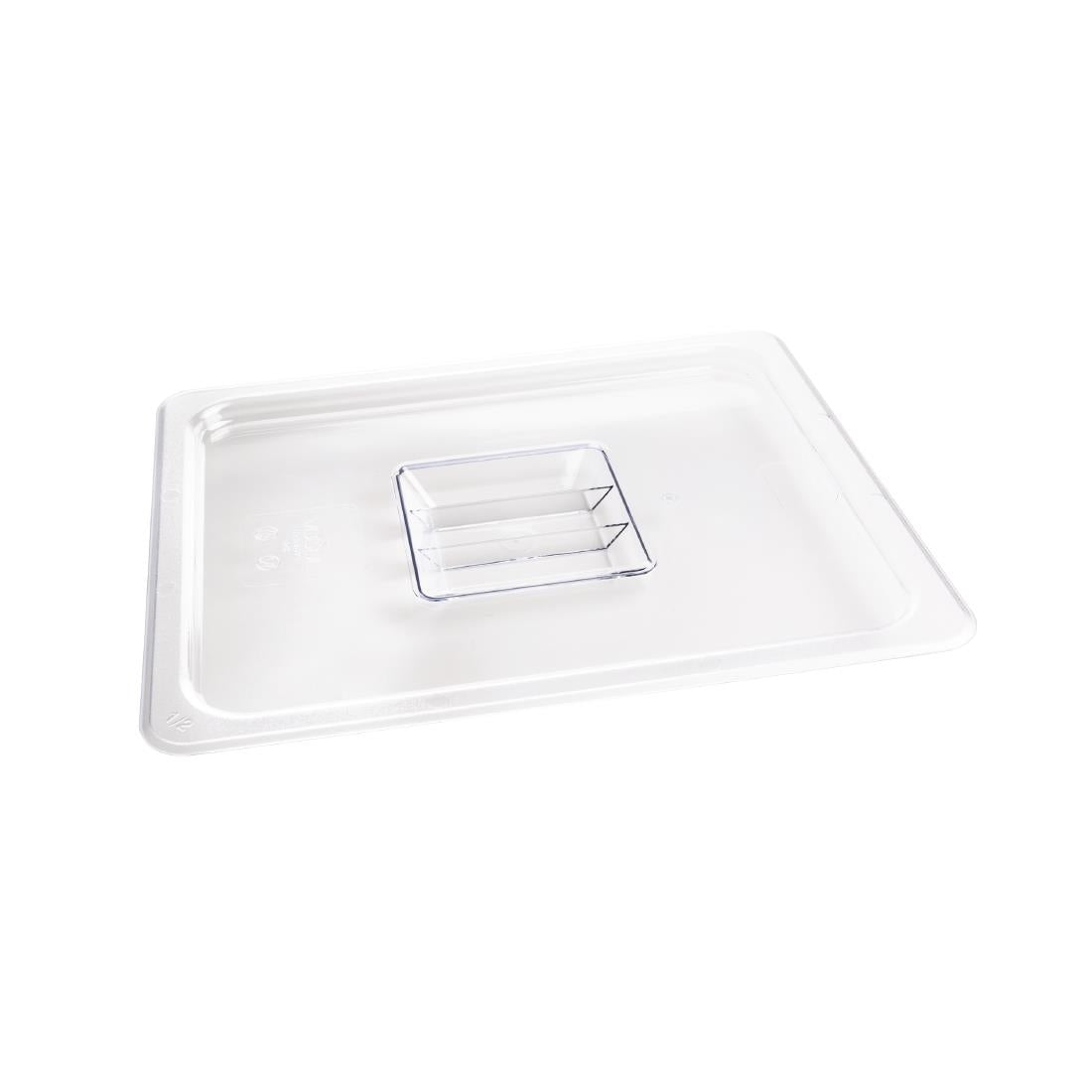 U245 - Vogue Clear Polycarbonate Lid - GN 1/2