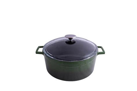 799424-GN - Casserole-Round | Glass Lid | 4.5Lt | 240mm Ø
