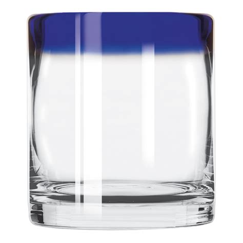 LB92302 - LIBBEY / ONIS Aruba Rocks 12Oz W/Blue Rim