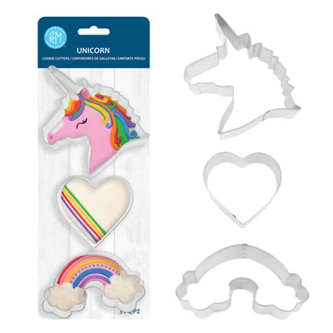 2703-2 - S/S Unicorn Cookie Cutter Set 3