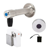 3monkeez T-3MSS-BFSB Wall Mount Bottle Filler with Bench Mount Sensor I Battery Operated