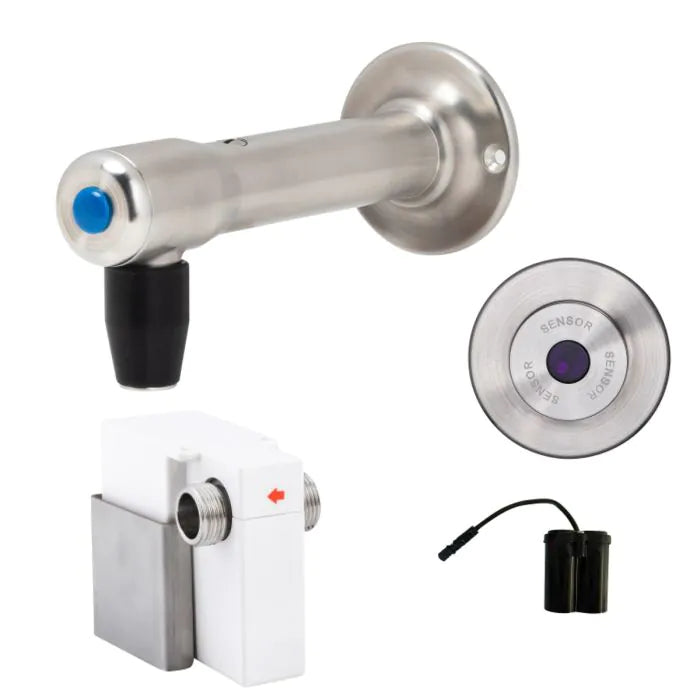 3monkeez T-3MSS-BFSWB Wall Mount Bottle Filler with Wall Mount Sensor I Battery Operated